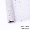 Malla de Encaje Flor de Hilo Xingyue Estampado en Caliente Hilo 5 Yardas/Rollo Malla de Encaje Floral para Ramo Coreano Listo para la Venta