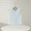 Chaleco de Pana con Cuello Alto de una Sola Capa para Bebé Recién Nacido, Chaqueta Interior para Bebé de 0-1 Año, Primavera, Otoño e Invierno, para Niños y Niñas