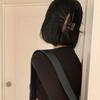 Pinza Acrílica Lazy de Estilo Francés para Mujeres Estilo Coreano Dongdaemun Chic Sencilla Grande para Cabello Recogido Parte Trasera Cabeza Disco Pasador