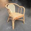 Juego de Mesa y Sillas de Ratán para Ocio en Balcón Exterior para Personas Mayores, Silla de Ratán, Silla Pequeña, Silla de Ratán al por Mayor, Mesa de Centro de Ratán Natural Real Juego de Tres Piezas