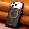 Aplicable a Funda para iPhone 18 Pro Max Marco Metálico para Lente Carga Inalámbrica MagSafe Soporte Magnético para Coche