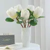 Decoración estilo nórdico simple moderno flor de simulación flor emperador flor verde flor tropical de simulación flor de emperador grande venta al por mayor de fábrica