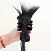 Peluca Trenza Niños y2k Dulce Cool Spice Lazo Pluma de Pollo Agarre Volante de Bádminton Trenza Boxeadora Doble coleta Peluca Trenza