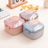 Lonchera caliente transfronteriza, caja para ensalada y fruta, lonchera para oficinistas y niños, lonchera de plástico para estudiantes, ventas directas de fábrica