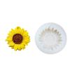 Molde de Silicona de Flor de Girasol Estilo Ins Herramienta para Hornear Mousse de Chocolate Molde para Pegamento Aromaterapia Yeso Velas