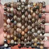 6X8 Piedra Natural Ágata Cristal Corte Duro Cuentas de Arroz Pulsera DIY Collar Accesorios de Joyería Cuentas Semiacabadas Venta al por Mayor