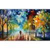 Amazônia transfronteiriça Leonid Afremov pintura abstrata a óleo arte moderna paisagem casa quarto decoração pintura pintura