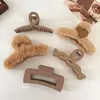 Pasador para Mujer, Pinza de Garra para la Parte Trasera de la Cabeza, Pinza de Tiburón, Pinza de Pelo de Alta Gama, Pinza de Pelo Grande, Accesorio para el Cabello, Nuevo Modelo 2023