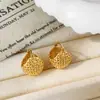 Pendientes de Malla Elegantes y de Moda Estilo Coreano con un Toque de Lujo, Estilo Minimalista, Lujo Ligero, Diseño de Nicho, Pendientes Versátiles