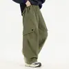 Pantalones para niño, nueva colección primavera/otoño 2026, pantalones anchos para niños, modernos y de corte holgado, para niños mayores, diseño de pierna curva, pantalones casuales para exteriores