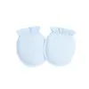 Luvas para Bebê para Evitar Arranhar o Rosto, Respiráveis para o Verão, Recém-Nascidos Podem Mordiscá-las, Estilo Fino, Conjunto de Luvas Protetoras Antirriscos para Bebê