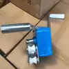 Rolo de Filme para Estufa Novo Rolo de Filme Manual Máquina à Prova de Vento Levantador com Manivela Tipo Zíper Rolo de Filme