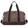 Nova bolsa de viagem de grande capacidade, bolsa de lona retrô portátil, bolsa crossbody ecológica, resistente ao desgaste, bolsa de viagem avançada