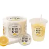 Etiqueta Adhesiva Transparente en Rollo Limonada Pegatinas para Botellas de Bebida Fría Suministro Directo de Fábrica Logo Personalizado Se Puede Acelerar