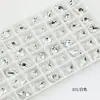 Cristal Dongzhou 9x14 Pedras de Strass para Nail Art em Formato de Concha, Estilo Igual ao Swarovski 4230 Pedras de Strass de Formato Irregular, Pedras de Strass em Formato de Limão Decorações para Nail Art