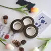 Cinta Floral Hecha a Mano, Papel Crepé para Hacer Flores, Envoltura de Tallos de Flores, Materiales de Empaque de Malla de Alambre, Arte en Papel DIY, Cinta Verde