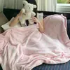 Manta de leche transfronteriza, manta Faleirong, manta de sofá de ocio, manta de siesta para dormitorio y oficina, manta de aire acondicionado de comercio exterior