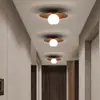 Nueva Luz de Techo para Pasillo Estilo Chino Luz Simple para Entrada Pasillo Sensor LED Iluminación de Balcón