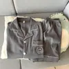 Conjunto de Shorts de Algodón Nube de Verano para Hombre, Estilo Delgado, Ropa Casual Sencilla para Adolescentes, Se Puede Usar Afuera, Conjunto de Ropa para el Hogar
