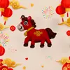 Llavero de Año Nuevo de Dibujos Animados Éxito Muñeca Linda para Bolso Colgante Pequeño Colgante Festivo del Festival de Primavera Regalo
