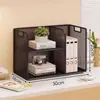 Suporte para Armazenamento de Arquivos, Cesto Organizador Multifuncional para Mesa, Caixa Organizadora de Mesa, Suporte para Livros, Estante de Escritório, Armazenamento de Dados