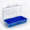 Caja de Almacenamiento Impermeable Pequeña Transparente Portátil para Exteriores Sellada a Prueba de Humedad Organizador para Pesca Buceo Teléfono Llave Auriculares