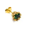 Estilo Cool Ins Japonés y Coreano Encanto de Personalidad Set de Rosas Pendientes de Circonita para Hombres y Mujeres Moda Pendientes de Acero de Titanio Versátiles