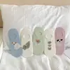 Meias Femininas Meias Curtas Verão Finas Boca Rasa Meias Invisíveis Algodão Lateral Baixa Fofas Meias de Barco Japonesas Femininas Verão Animais Fofos