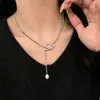Collar Saturno Emperatriz Otoño e Invierno para Mujer Dulce Cool Diseño Nicho Versátil Accesorios Sencillo Elegante Cadena Suéter