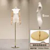 Soporte de Exhibición de Modelo de Cuerpo Plano Estilo Coreano Accesorios de Cuerpo Entero para Ropa de Mujer Pecho Plano de Cuerpo Medio Maniquí para Escaparate de Tienda de Ropa