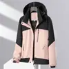 Comercio Exterior Chaqueta Suelta de Montañismo con Costuras para Hombre Primavera y Otoño Chaqueta de Pareja Chaqueta Deportiva de Ocio al Aire Libre Chaqueta Individual