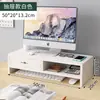 Soporte para Monitor de Computadora Elevador de Escritorio con Cajón para Estación de Trabajo de Niñas