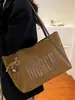 Bolso de Hombro para Mujer de Gran Capacidad 2025 Otoño e Invierno Nuevo Bolso de Aspecto Elegante Nicho Bolso para Estudiantes Universitarios Bolsa de Compras