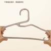 Gancho para Ropa para Colgar Ropa en Casa, Transparente, Sin Marcas, Soporte para Ropa de Tienda de Ropa Antihombro, Antideslizante, Grueso, Gancho para Ropa Húmeda y Seca