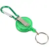 Ferramenta de Travamento para Equipamento de Pesca Clipe Fivela de Puxar de Plástico Fivela Fácil de Puxar Acessórios de Pesca Suprimentos para Exterior Fivela Retrátil Colorida Anti-Perda