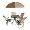 Silla de Playa Plegable de Tubo de Acero con Resorte Silla de Picnic de Camping al Aire Libre Pesca Silla de Ocio Boceto Artístico Reposabrazos Silla Luna