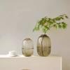 Vaso de Madeira Bêbada hidropônico Sino Salgueiro da Neve ramo cortado fresco planta arranjo de flores hidropônico decoração vaso de vidro