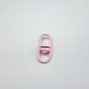 Accesorios de joyería diy color de pintura ocho hebilla giratoria universal anillo de conexión llavero anti-nudo hebilla para perro colgante
