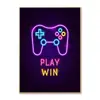 Pintura em Tela Impressa de Poster de Jogo de E-Sports Mais Vendido Transfronteiriço Pintura Decorativa para Lan House de Jogos em Inglês Núcleo de Impressão de Comércio Exterior