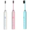 Cepillo de dientes eléctrico para adultos, venta al por mayor, inteligente, sónico, impermeable, con carga USB, suave, para el cuidado del cabello.