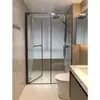 Mampara de Ducha Recta de Guangdong para Apartamento Personalizable, Pantalla de Baño, Puerta de Baño, Separación Seco/Húmedo para Ducha