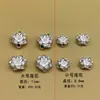 2025 pie plata 999 plata de ley accesorios amor loto pulsera joyería DIY bolsa de la suerte cuerda de mano arco duro de plata 3D