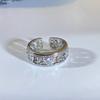 ¡Chica Saturno! Anillo de planeta de diamante brillante para mujer, diseño de nicho de lujo ligero, anillo de dedo índice para pareja, viento frío, alto sentido