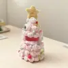 Árbol de Navidad Tejido a Crochet Hecho a Mano Transfronterizo, Primera, Segunda y Tercera Generación 17cm Labubu Muñeco Ropa Producto Terminado Adornos