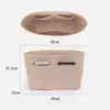 LiquidaciónBolsa de almacenamiento de fieltro, bolsa interior, bolsa de maquillaje de escritorio, forro de bolsa de mano, bolsillo interior