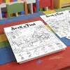 Compra directa transfronteriza de 10 hojas/paquete de pósters para colorear, pósters divertidos para colorear de buscar objetos, coloreado interactivo para padres e hijos, de iniciación y educativo