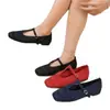 Comercio Electrónico Transfronterizo Tallas Grandes Otoño 2026 Nuevos Zapatos Mary Jane para Mujer Punta Cuadrada sin Cordones Planos Tejidos Zapatos Individuales al por Mayor