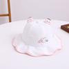 Gorro de bebé Dudula Happy Rabbit, de algodón puro, estilo princesa Baoyang, para el sol, de pescador