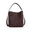 Bolsa de ombro tipo saco de tecido grande capacidade com design exclusivo para mulheres, nova moda primavera 2026, bolsa de ombro versátil