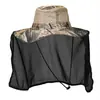 Sombrero plegable de media hebra de secado rápido para exteriores, anti-mosquitos, protector solar, sombrero tipo chal, sombrero de sol transpirable, sombrero anti-abejas